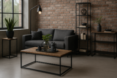 Industrialny design – jak przekształcić wnętrze w styl loft bez dużych zmian?